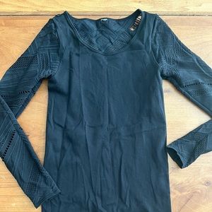 Fabletics long sleeve workout shirt